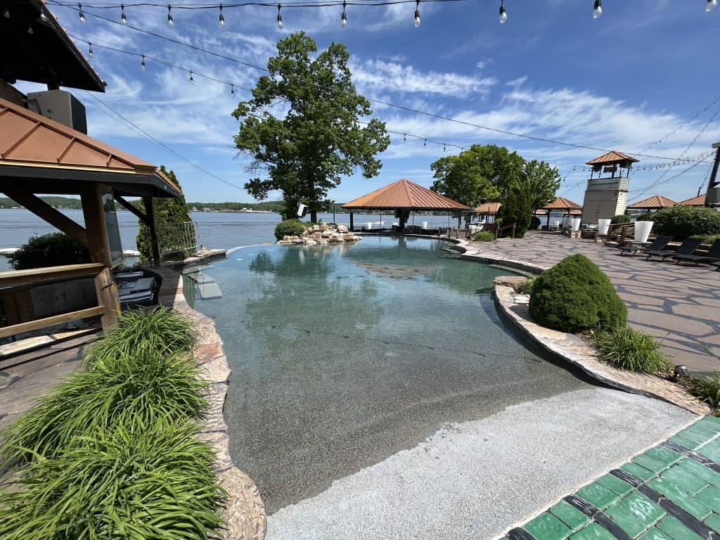 Shady Gators / Lazy Gators pool with swim up bar